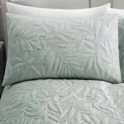 Serene Luana Duvet Cover Set - Green 11 Serene Luana Duvet Cover Set - Green -Home Furnishings Store luana duvet green 04