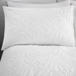 Serene Luana Duvet Cover Set - White -Home Furnishings Store luana duvet white 2